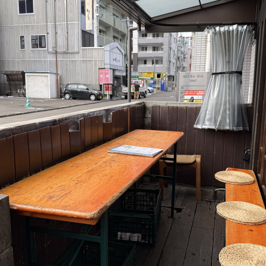 テラス席